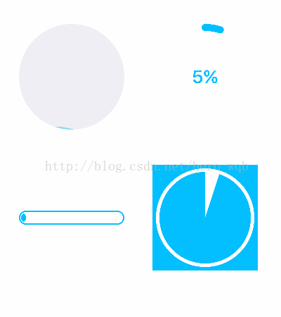 ios 进度条,加载,安装动画的简单实现