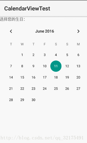 android calendarview,datepicker,timepicker,以及numberpicker的