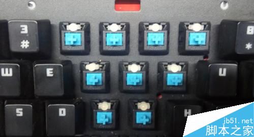 机械键盘更换背光led与机械轴图文教程